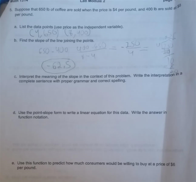 I need help with this question parts a - e-example-1