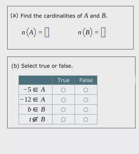 Let sets A and B be defined as follows. A is the set of integers greater than -8 and-example-1