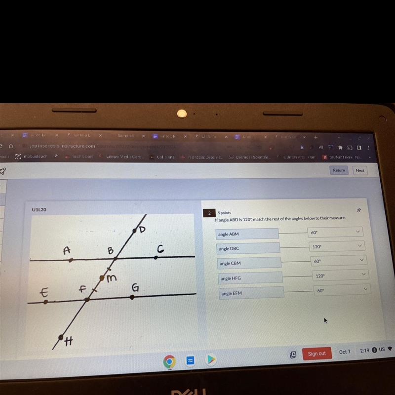 Are these right? Geometry by the way-example-1