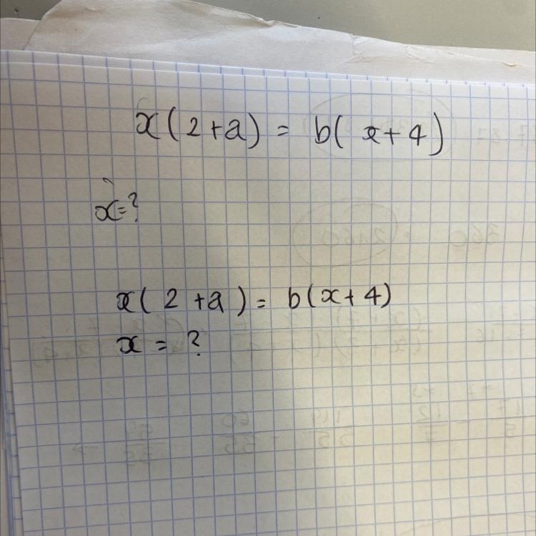 Maths find x in this equation-example-1