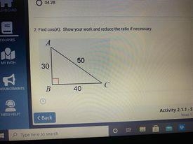 Hi there, I need help I'm struggling with my algebra 2 class. sine, cosine.-example-1