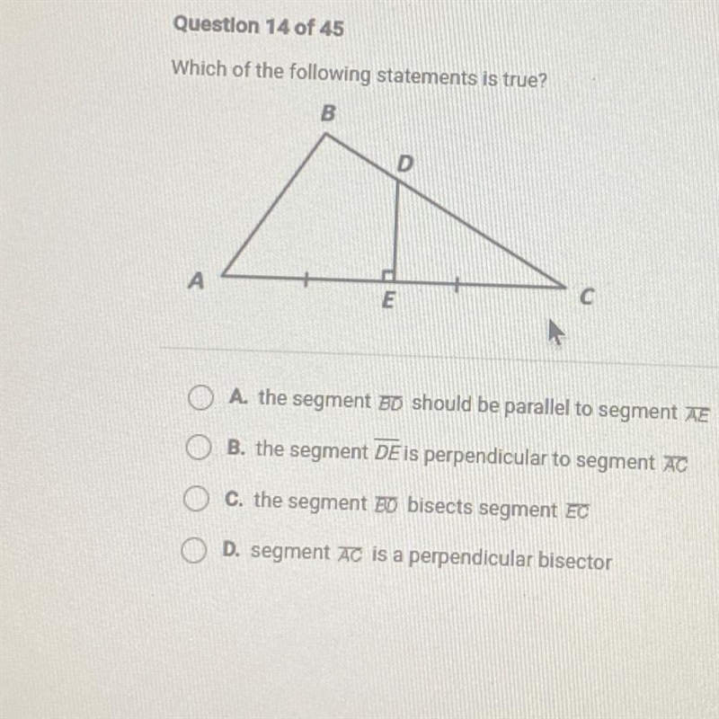 EASY POINTS Which of the following statements is true?-example-1