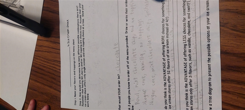 Hello, I need help with my son's 6th-grade math assignment. I've attached photos of-example-1