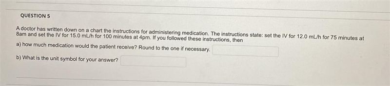 A doctor has written down on a chart the instructions for administering medication-example-1