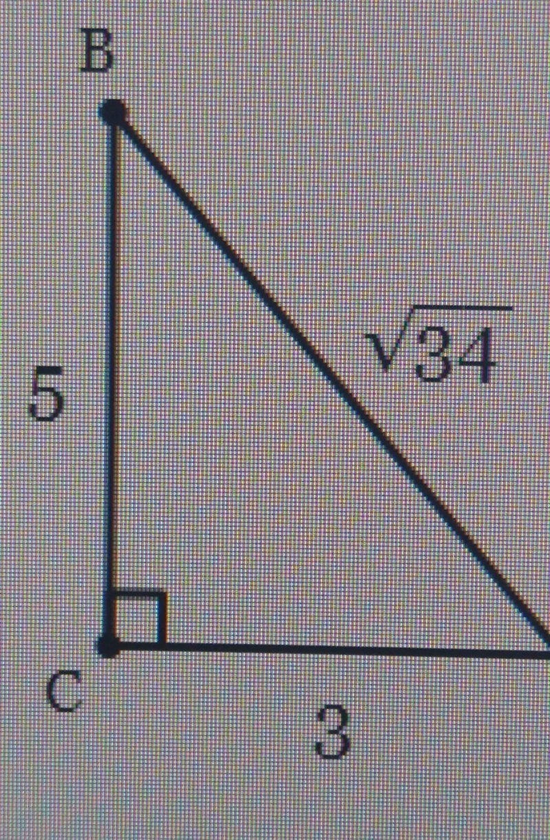 Find the value of tan A in simplest radical form-example-1