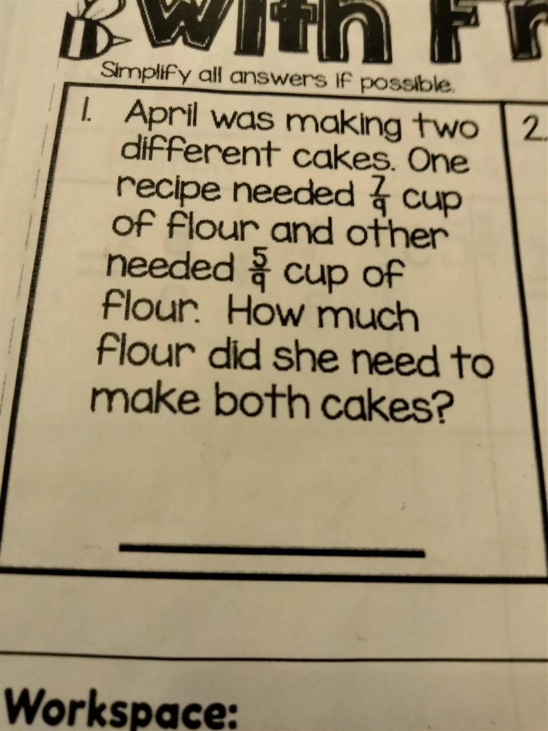 How much flour did she need to make both cakes?-example-1