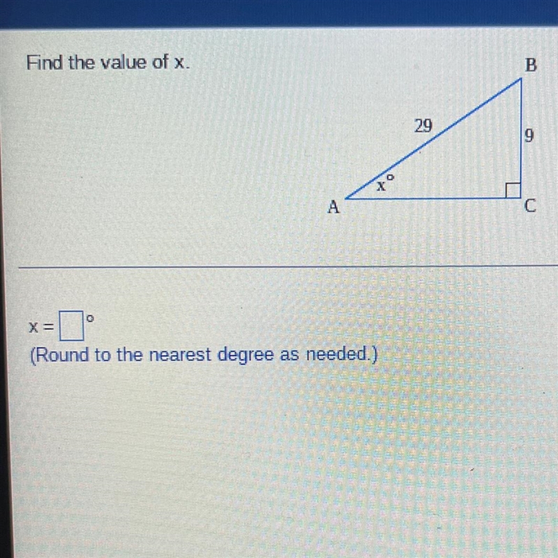 What is x? how would i find the value of x?-example-1