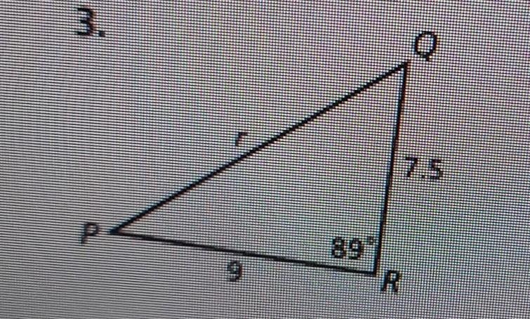 use the given measurements to solve each triangle. round to the nearest tenthplease-example-1