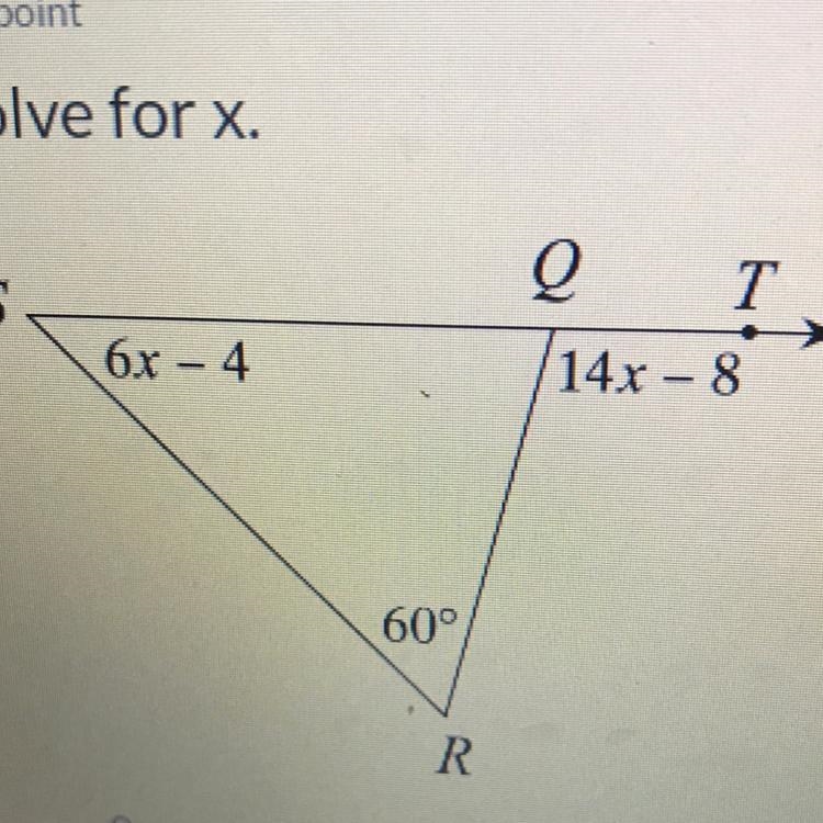 Solve for x. Please !!!-example-1