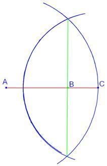 Gary was constructing a midpoint on a given segment. However, Gary made an error on-example-1