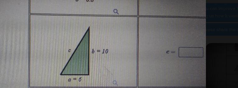 Help me in these equation please!{6}^(2) + {10}^(2) = {c}^(2)-example-1