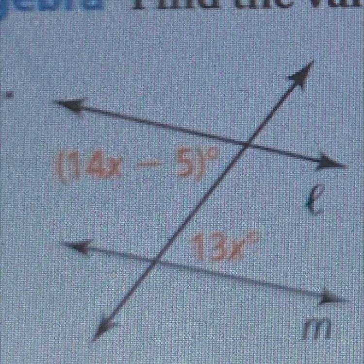 What type of angles are the 2 algebraic expressions in problem #17? Please help me-example-1