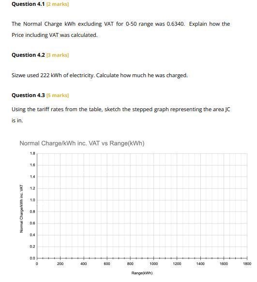 Need help with homework(please show calculations)Tariff systems(The question is on-example-1