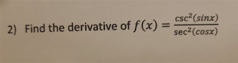 I am needing help with a calculus I derivative question. pic included.-example-1