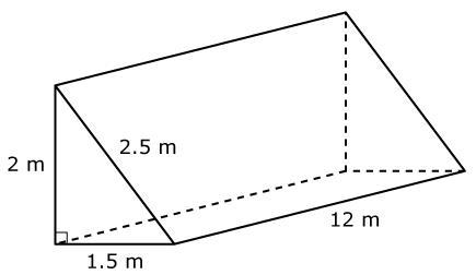 Find the lateral surface area of this prism. 7.5 square meters 72 square meters 30 square-example-1