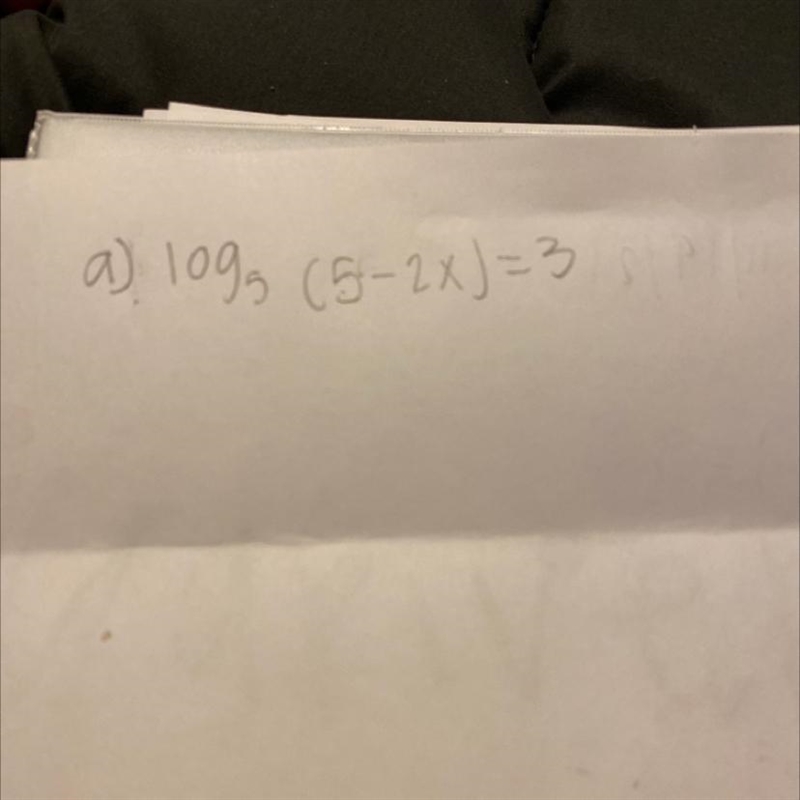 Solve the following logarithms. Write your solution in exact form, simplified if possible-example-1