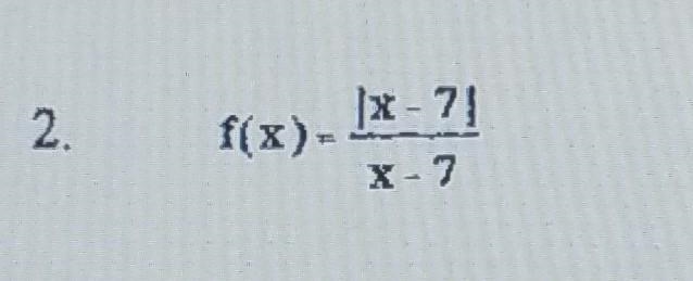 Check for the discontinuity of the function and tell if the discontinuity is removable-example-1