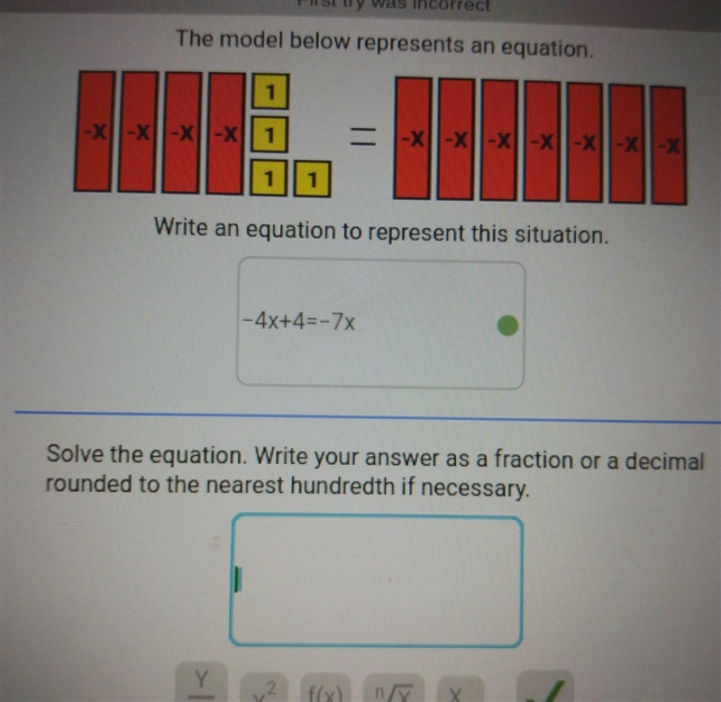 I have the equation figured out, but I need help with how to solve it. Thank you-example-1