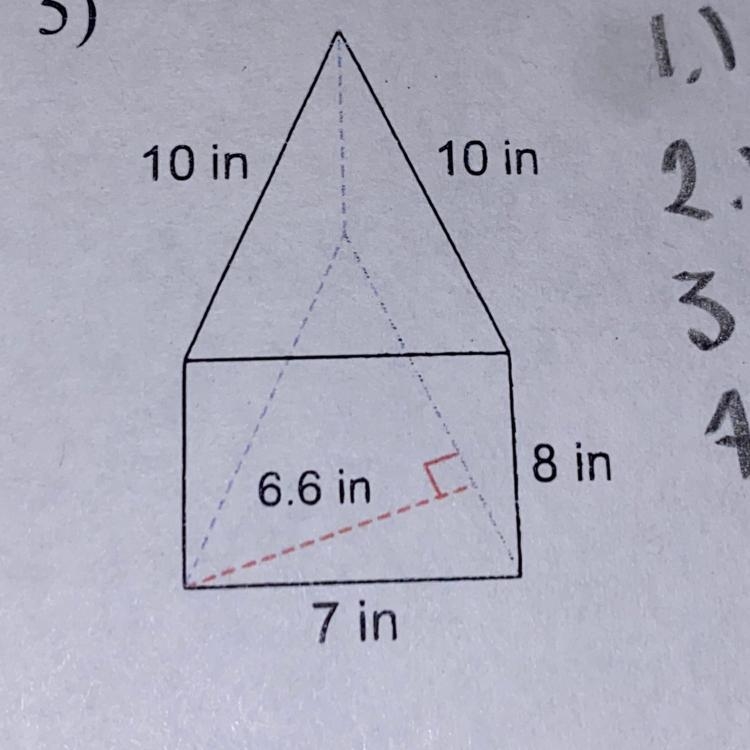 Geometry question, surface area of a triangular prism,-example-1