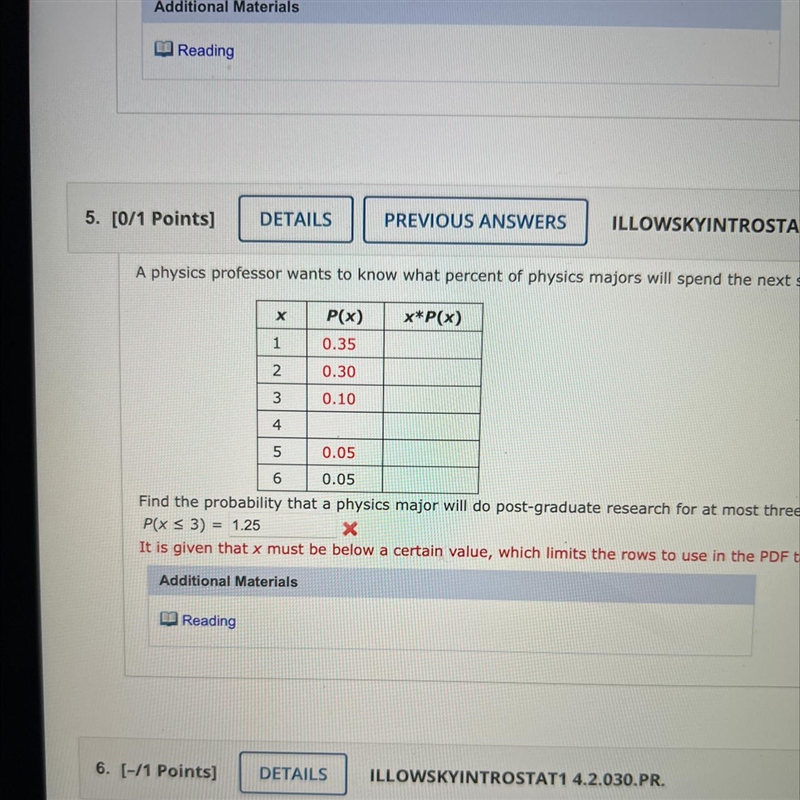 A physics professor wants to know what percent of physics majors will spend the next-example-1