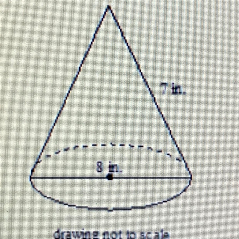 Find the surface area of the cone. Use 3.14 for T.-example-1