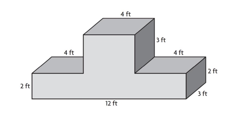 Mrs. Chang's class built a platform for use in a school play. What is the volume of-example-1