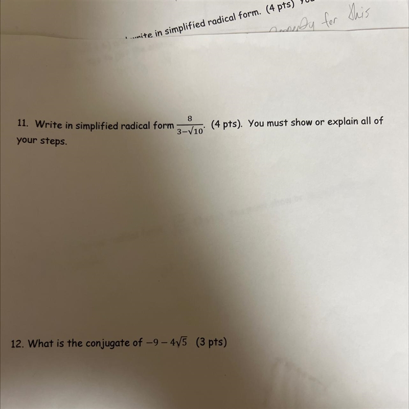 Not a timed or graded assignment. Quick answer = amazing review :) please solve question-example-1