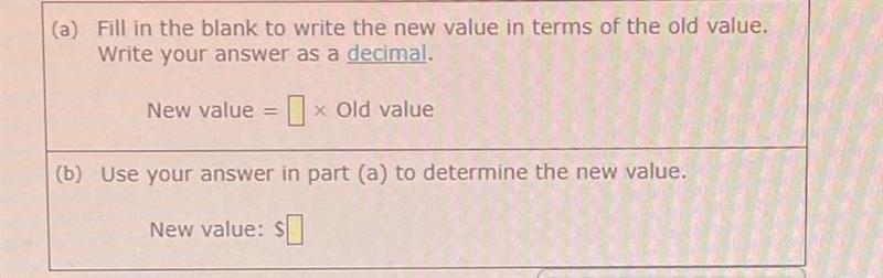 A house was valued at $302,000. over several years, the value increased by 9% given-example-1