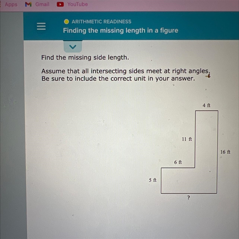 What’s the missing side length? Please help.-example-1