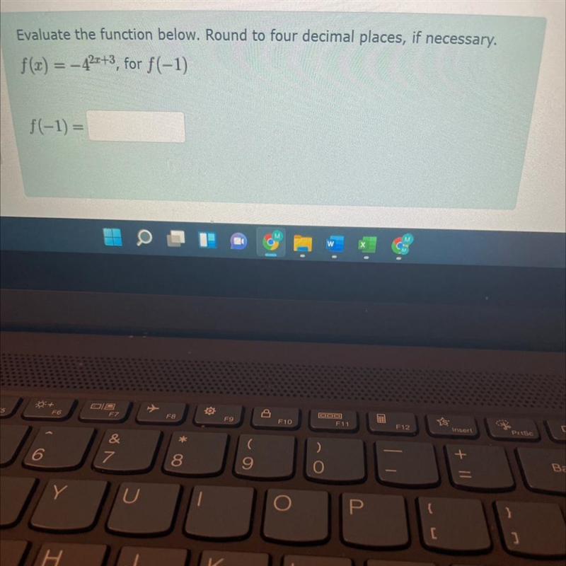 Evaluate a function below round to the fourth decimal places if necessary.-example-1