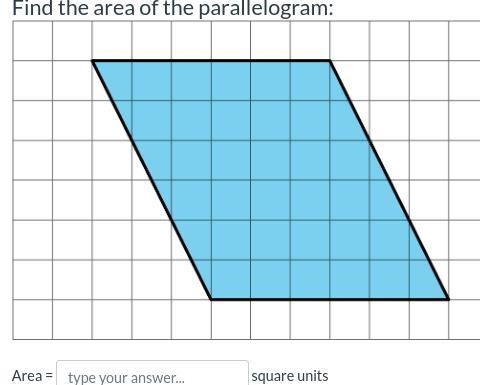 Find the area of the parallelogram:-example-1