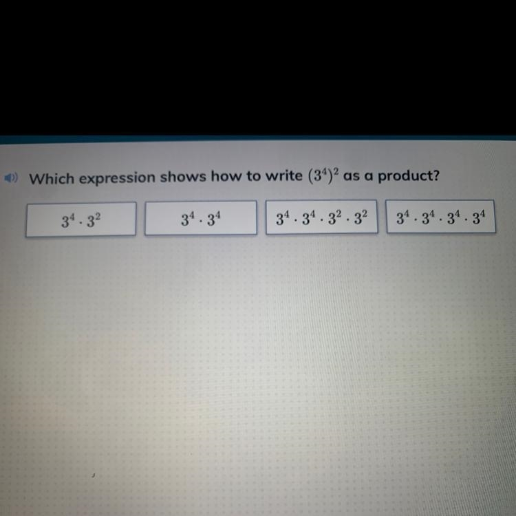 Which expression shows how to write.. (please help me with this!!)-example-1