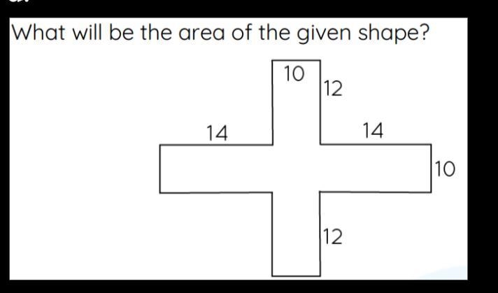 What will be the area of the given shape? (please help)-example-1