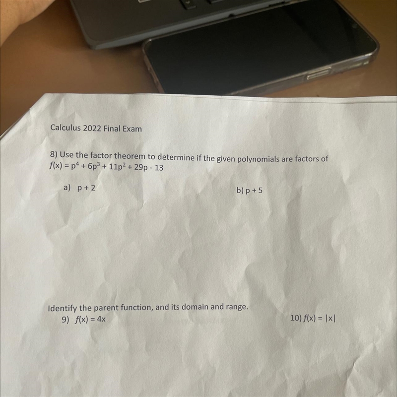 How would I solve question 8 part a and b-example-1