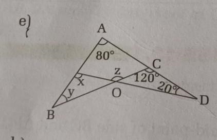 Find the value of x y and z?​-example-1