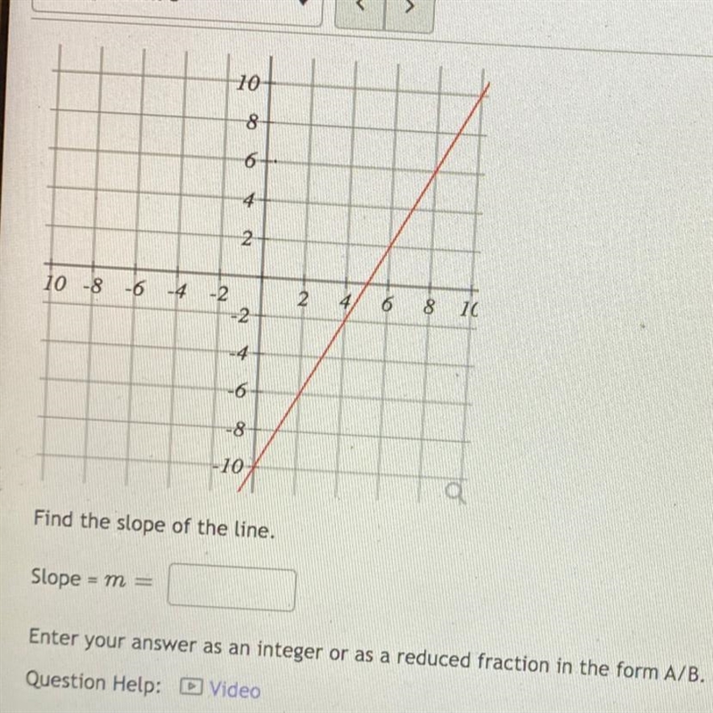 Find the slope of this line-example-1