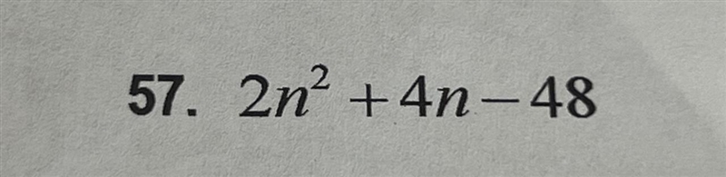 How do I solve this problem? Directions: Factor each expression completely.-example-1