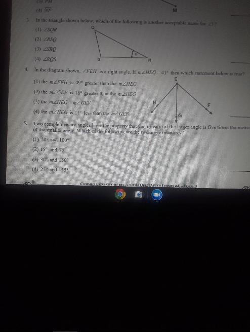 If mZDEF = (7x + 4)", mZDEG = (5x + 1)', and mZGEF = 23", find eachmeasure-example-1