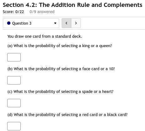 3. You draw one card from a standard deck.(a) What is the probability of selecting-example-1