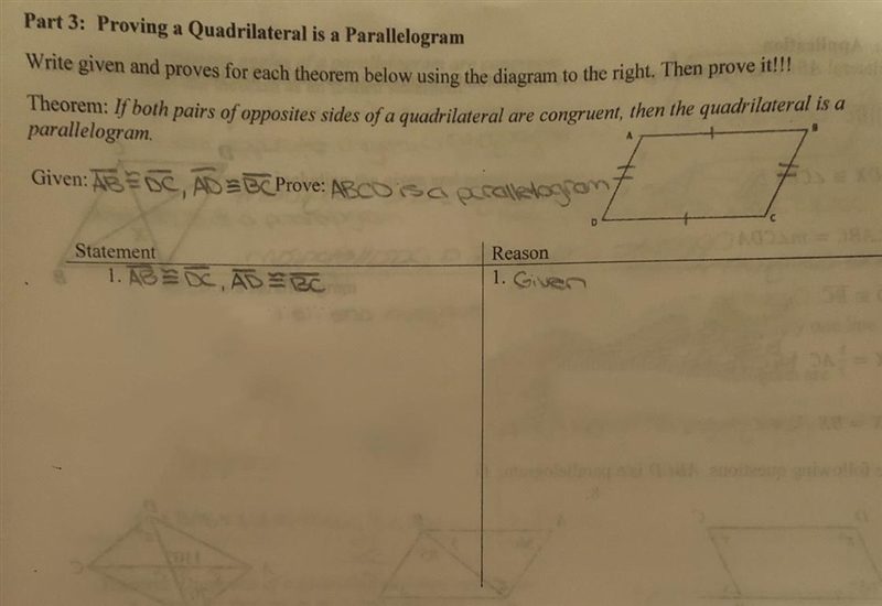 I wrote down the given for this geometric proof but I’m not sure where to go from-example-1