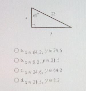 Find the values of the variables if necessary round your answers to the nearest tenth-example-1