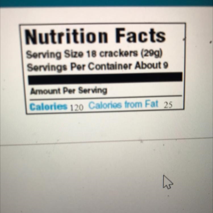 For the food described find what percent of total calories is from fat. If necessary-example-1