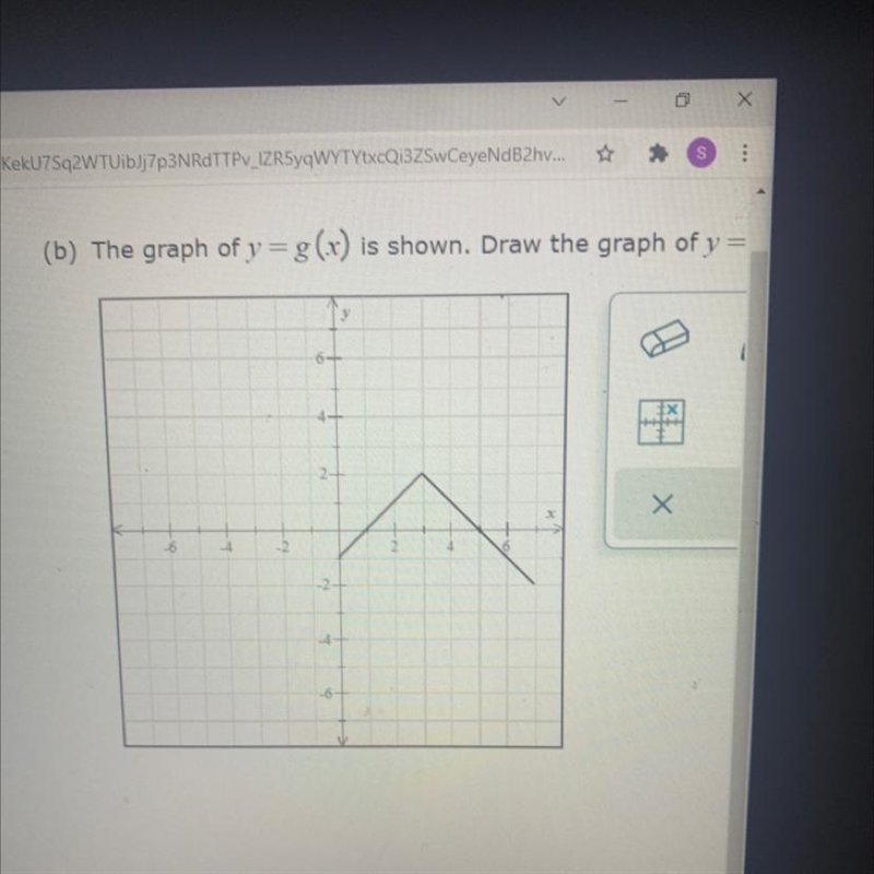 The problem is in the picture graph y = -g(x)-example-1