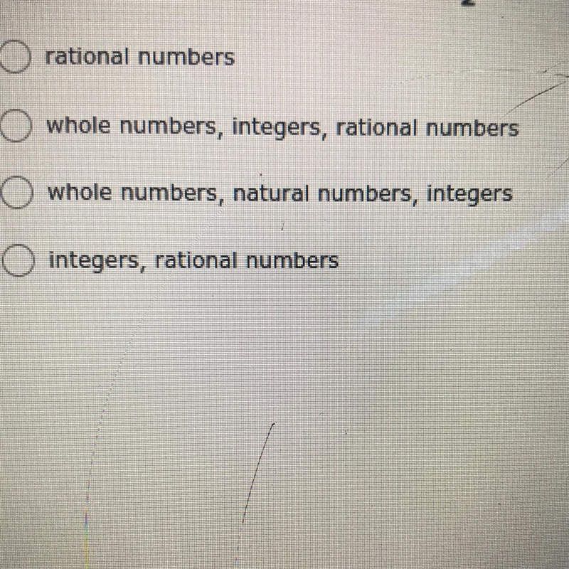 Name the set of number to which -1/2 belongs in-example-1