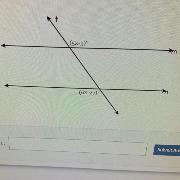 It is asking me to find the value of x which i’m confused about-example-1