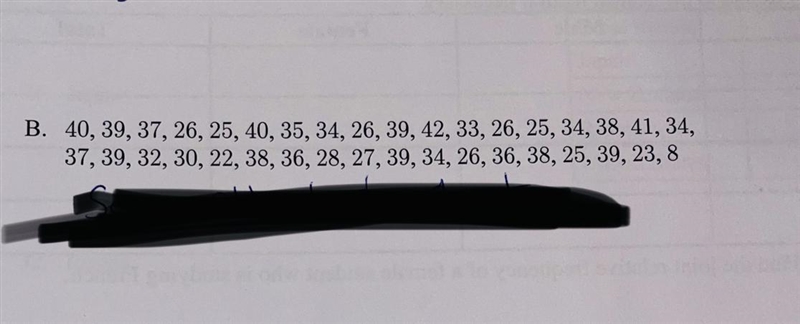 Describe the center and spread of the data using either the mean and standard deviation-example-1