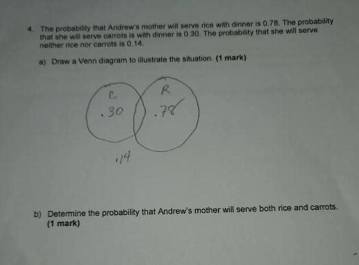 3. A box contains 6 blue balls and 4 red balls. Two balls are drawn from the box, one-example-1