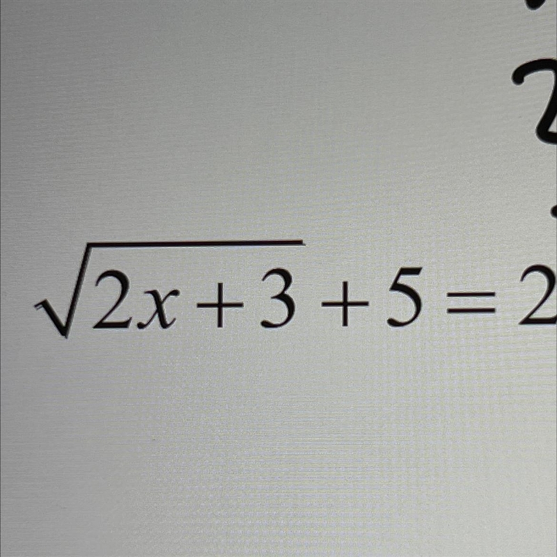 How to solve for x in this equation-example-1