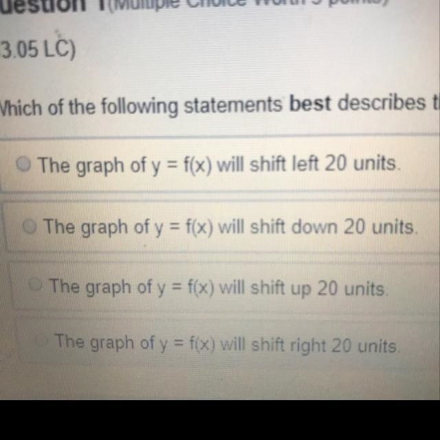 Which of the following statements best describes the effect of replacing the graph-example-1