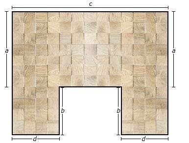 Kristen made a floor plan for her dog's kennel. The floor plan is shown below. Note-example-1